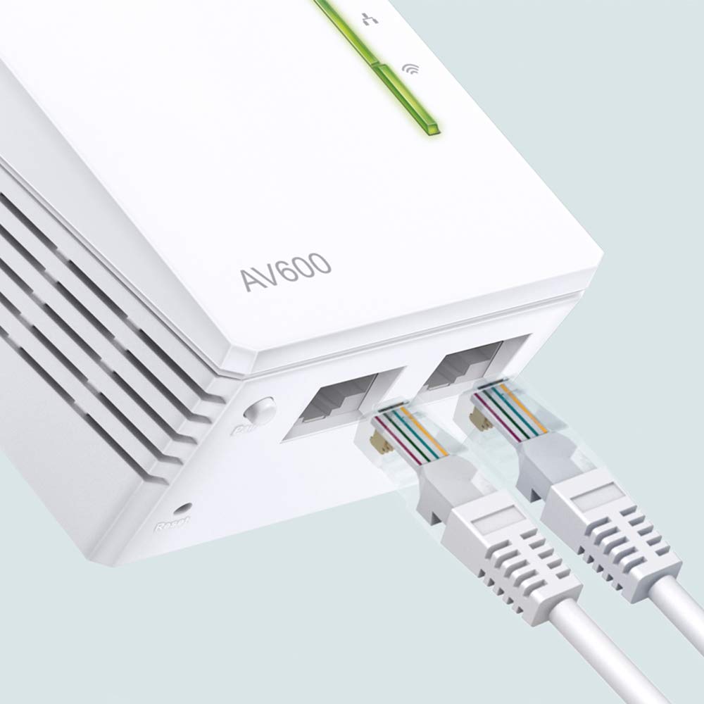 AV600 Powerline Wi-Fi Booster 2 LAN KIT