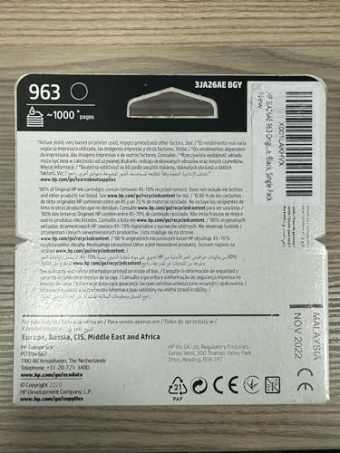 HP 963 Black Original Ink Cartridge