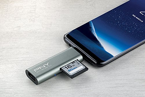 PNY Lecteur de carte mémoire USB-C