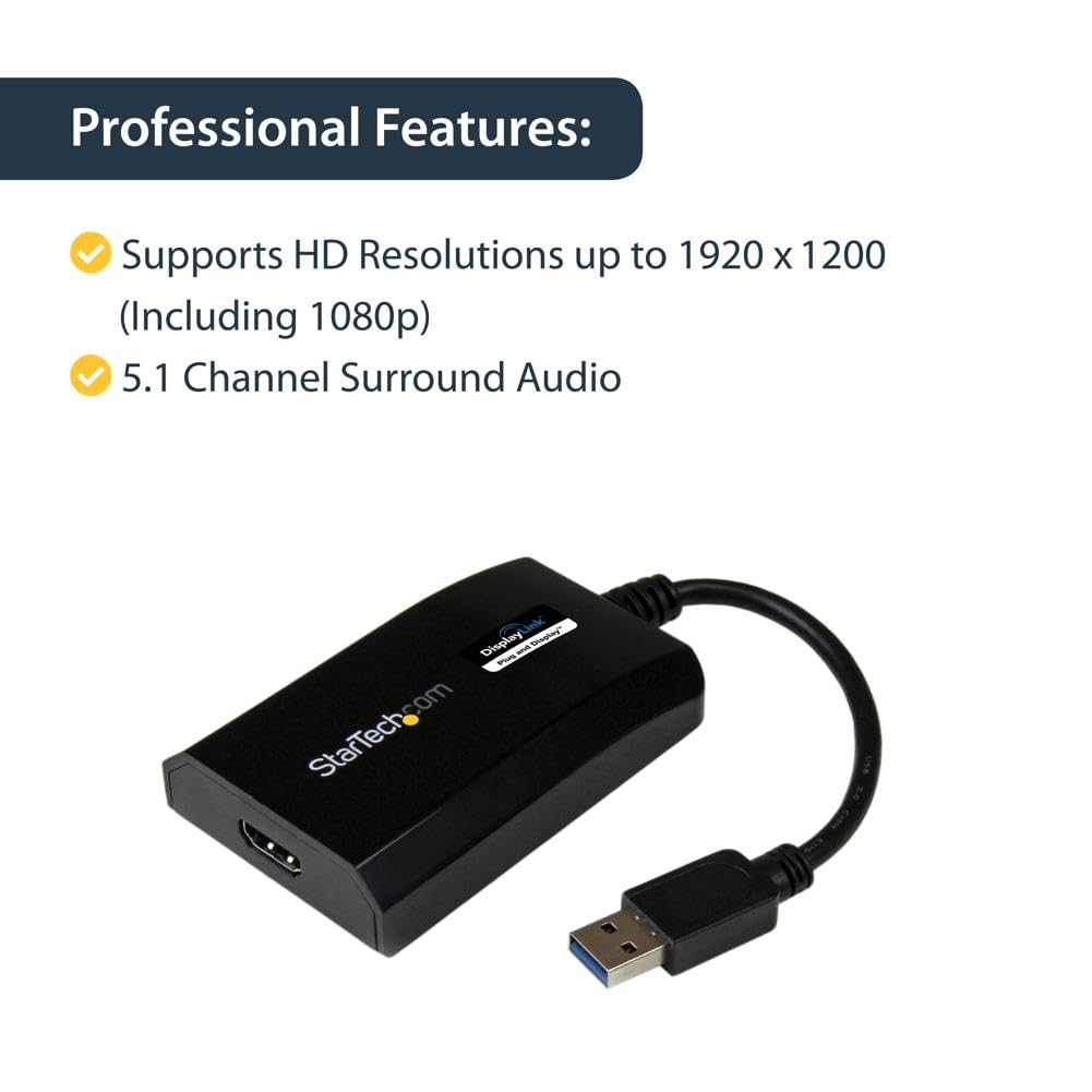 USB 3.0 to HDMI Video Graphics Adapter