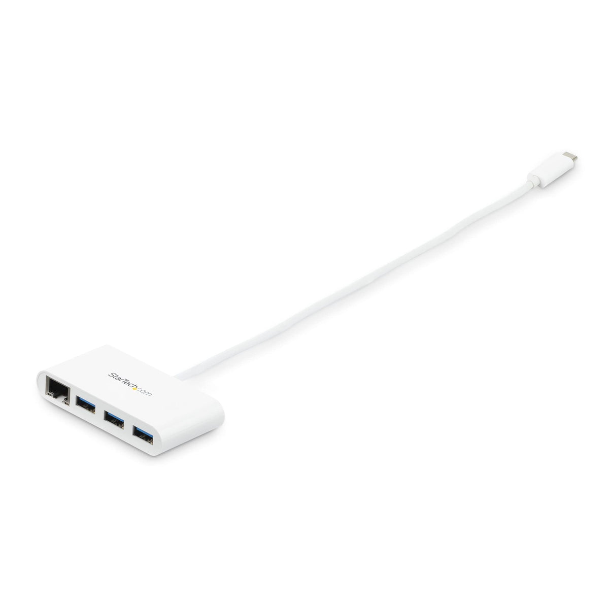 3 Port USB C Hub w/GbE - C to A USB 3.0