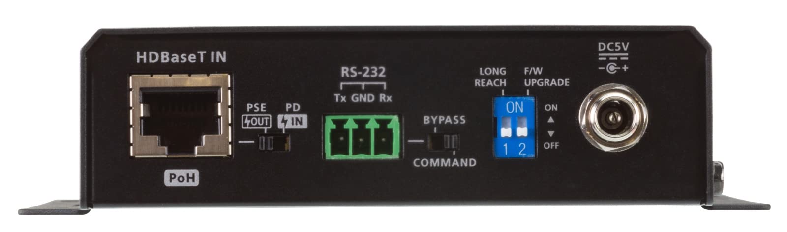 ATEN VE2812PR récepteur HDBaseT avec extraction audio / PoH bidirectionnel