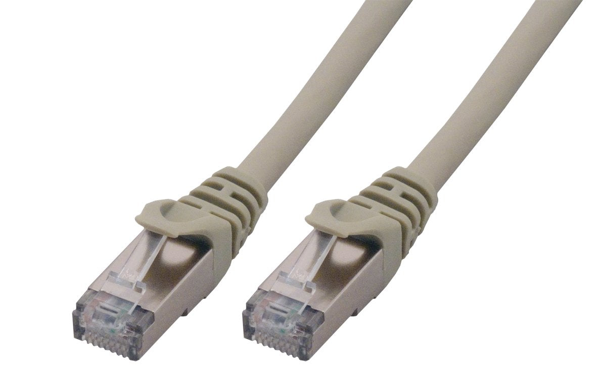MCL CAT6A S/FTP LSZH Patch cable 1m Grey