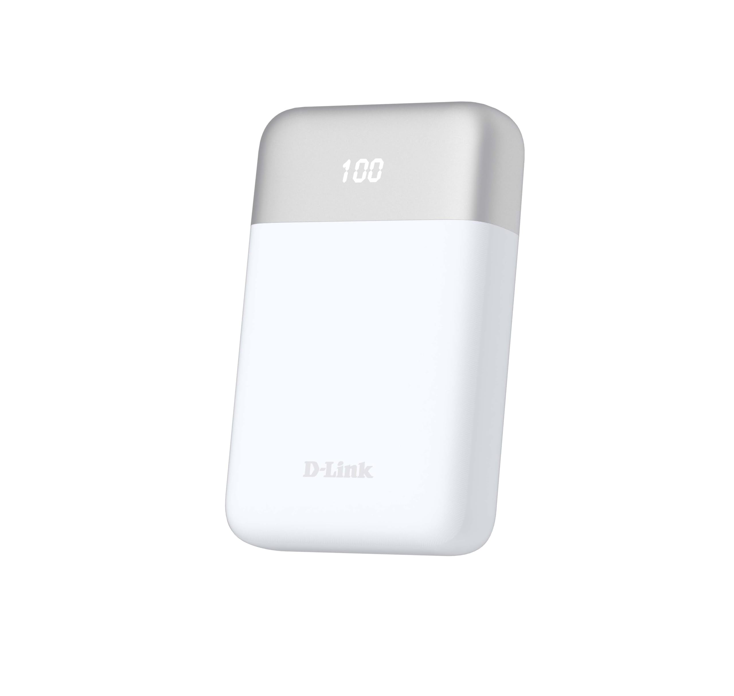 D-LINK PowerBank 1000mAh 1 port USB-C 18W max 1 port USB-A 15W max