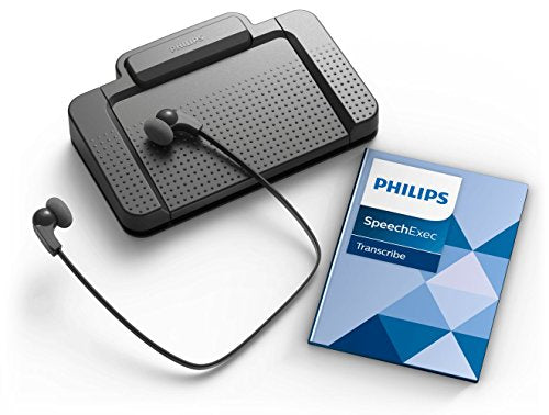 PHILIPS SpeechExec Kit de transcription LFH7177 : 4 Pédales de commande