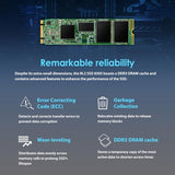 TRANSCEND 512Go SSD Interne M.2 2280 SATA3 puce TLC Parfait pour Ultrabook