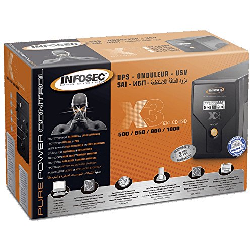 INFOSEC Onduleur X3 EX 800 VA