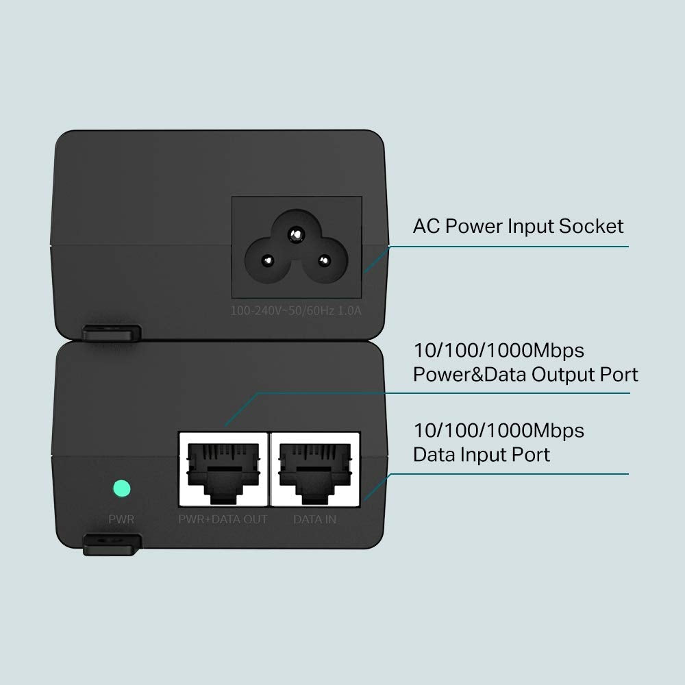TP-Link TL-POE160S adaptateur et injecteur PoE Gigabit Ethernet