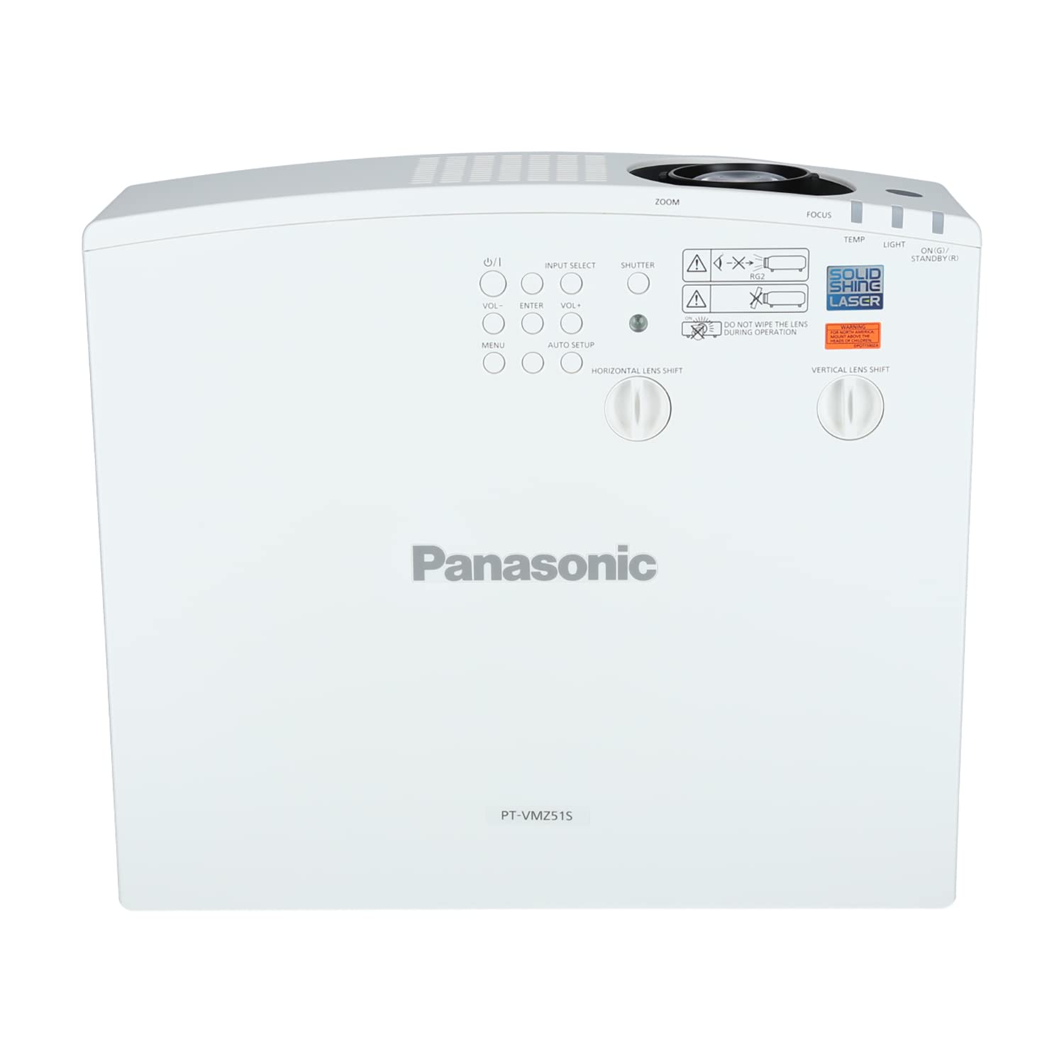 Panasonic PT-VMZ51SEJ vidéo-projecteur Projecteur a focale standard 5200 ANSI lumens LCD 1080p (1920x1080) Blanc