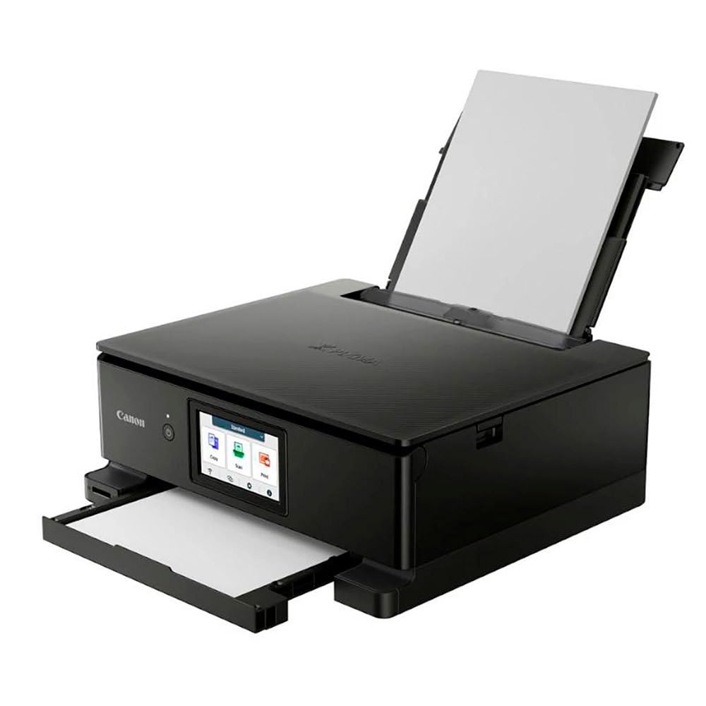 CANON PIXMA TS8750 MFP colour ink-jet A4 15 ipmprint 200 sheets USB 2.0 Wi-Fi black