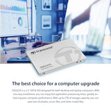 DISQUE SSD TRANSCEND SSD225S 2.5   SATA III - 250Go