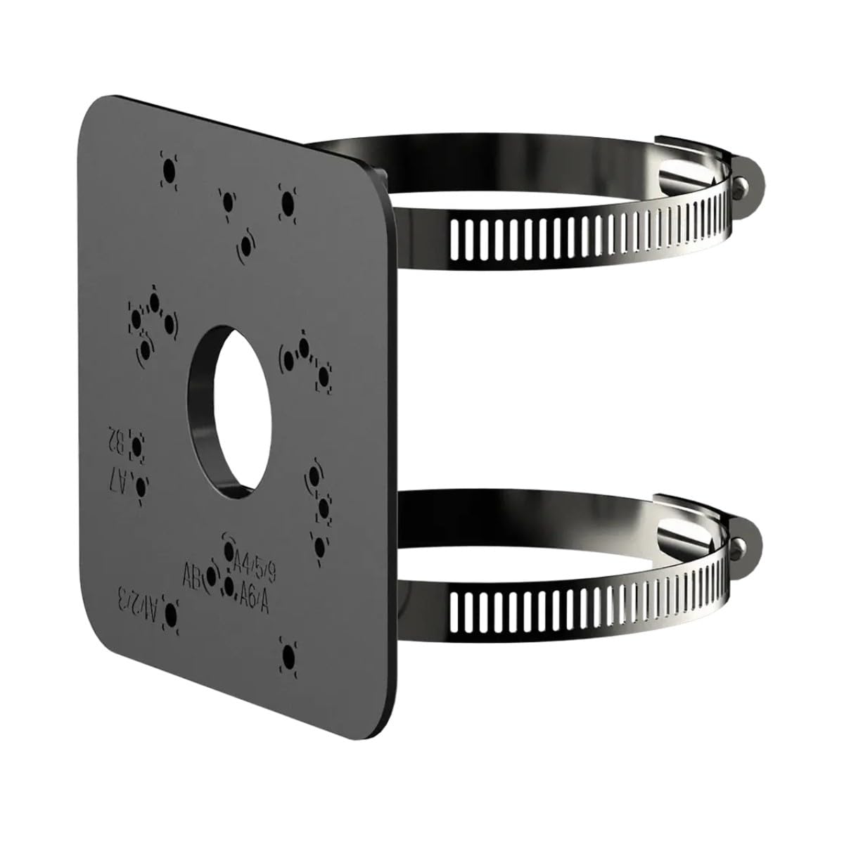 DAHUA- Support de montage sur poteau DH-PFA152-E-B Noir
