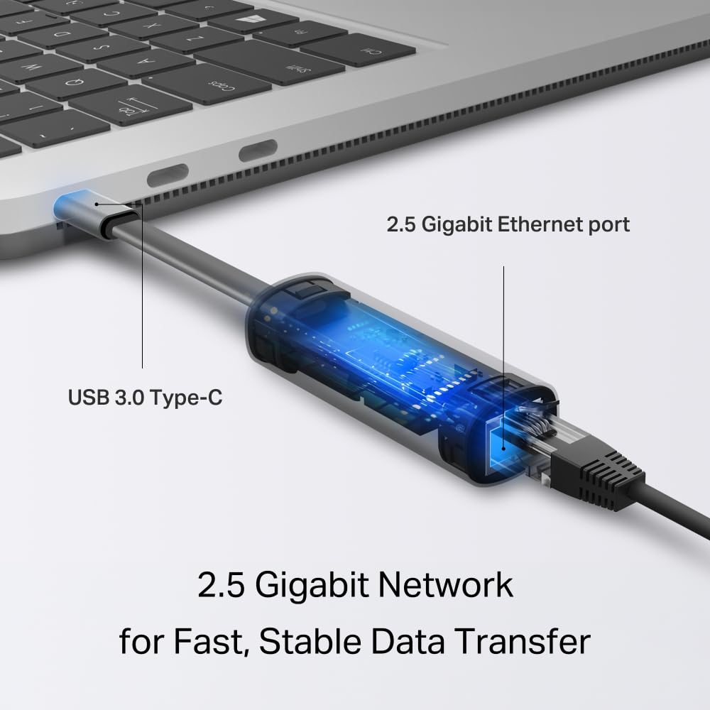 TP-Link UE302C Ethernet to USB C Adapter