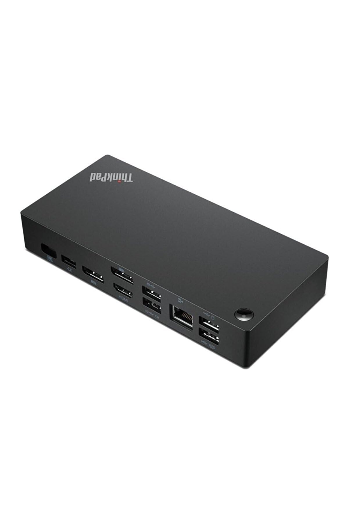 LENOVO ThinkPad Universal USB-C Dock - Station d accueil - USB-C - HDMI 2 x DP - GigE - 90 Watt - ThinkRed