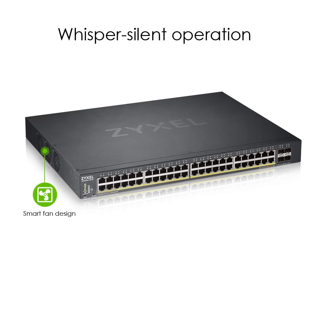 Zyxel XGS1930-52HP - Switch Smart Administrable 48 ports Gbps RJ45 PoE+ - 4 port