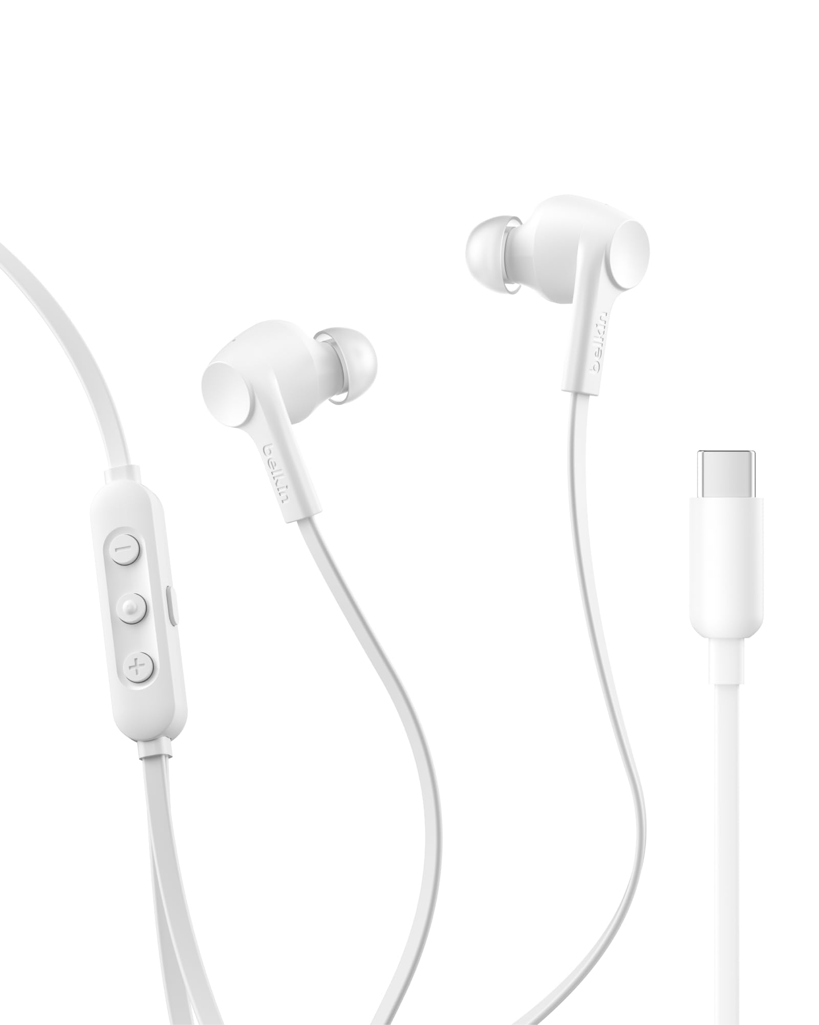 BELKIN SoundForm ANC Wired Eearbuds USB-C White