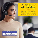 Jabra Evolve2 65, MS Mono Casque Sans fil Arceau Bureau/Centre d'appels USB Type-A Bluetooth Noir
