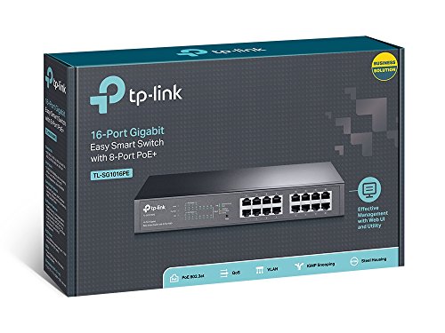 16-Port Gigabit Desktop/Rackmount Switch