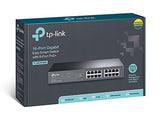 TP-LINK TL-SG1016PE Easy Smart Switch 16P Gigabit dont 8 PoE+