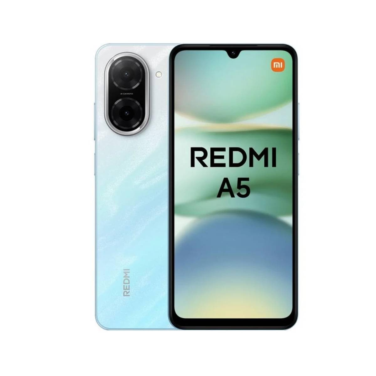 "Xiaomi Redmi A5 17,5 cm (6.88"") Double SIM Android 15 Go edition 4G USB Type-C 4 Go 128 Go 5200 mAh Bleu"