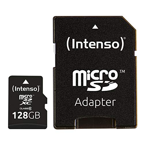 INTENSO Carte MicroSDXC Class 10 - 128 Go