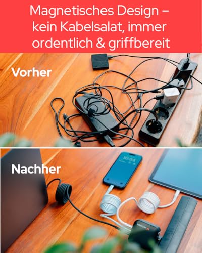 VERBATIM SYNC & CHARGE USB-C TO USB-C 60W MAGNETIC 120 CM - PINK WCF (P)