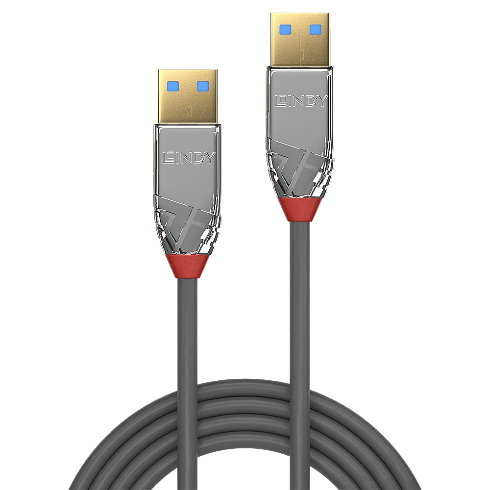 LINDY 5m USB 3.0 Type A/A Male/Male Cable Cromo Line 5Gbit/s
