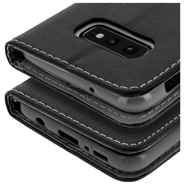 Étui à Rabat Similicuir pour Samsung Galaxy A14 4G/5G - Noir (En vrac)