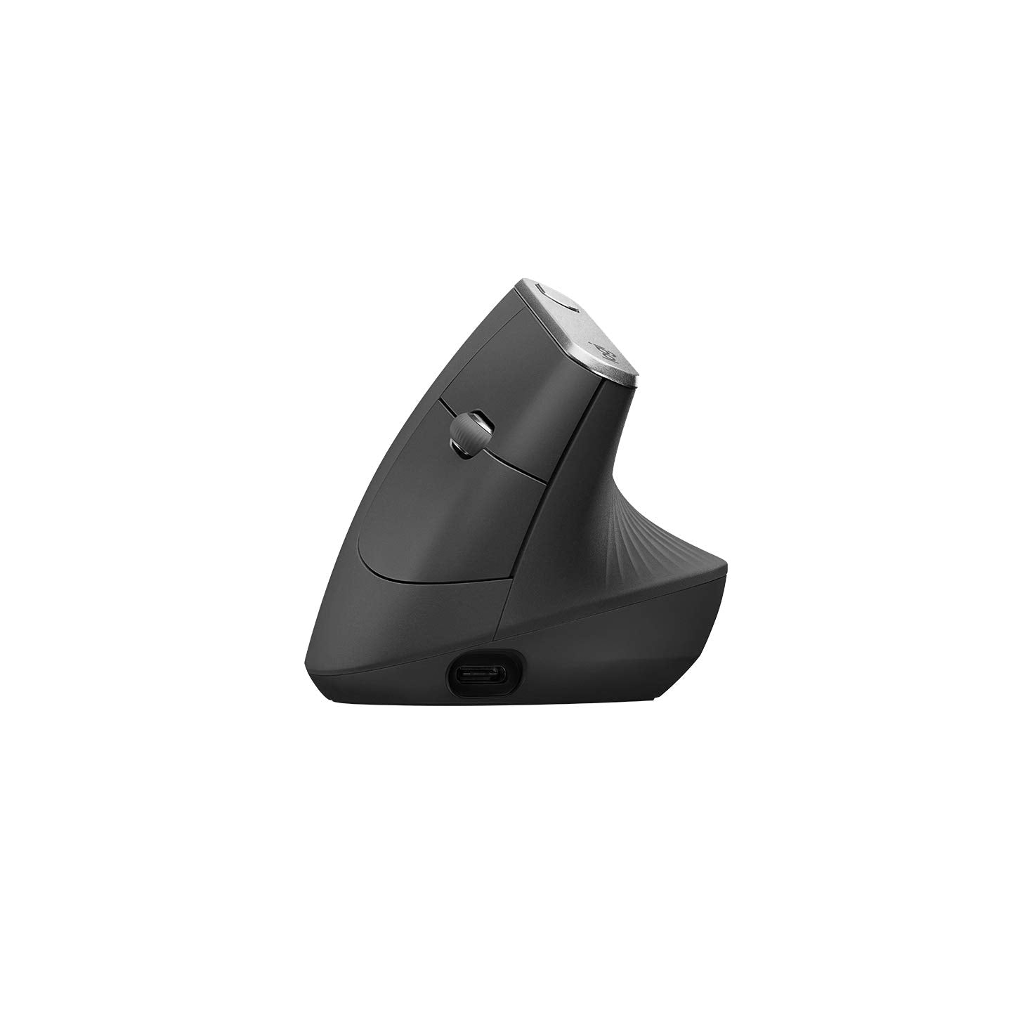 LOGITECH MX Vertical Vertical mouse ergonomic optical 6 buttons wireless wired Bluetooth 2.4 GHz USB wireless receiver graphite