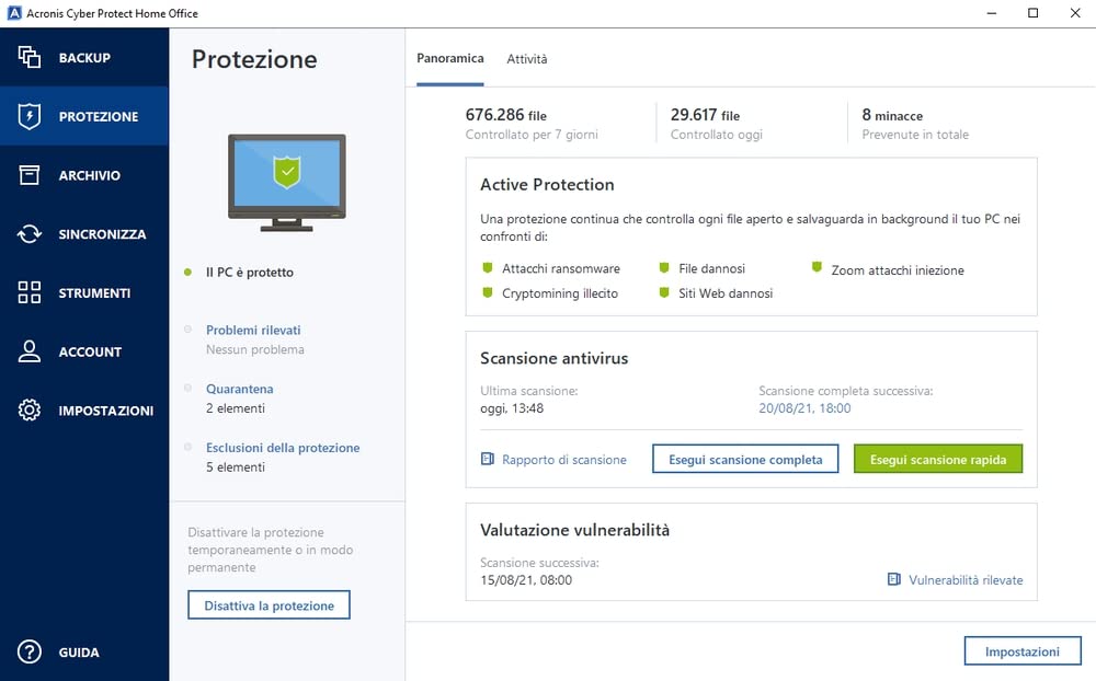 AcrONIS Cyber Protect Home Office Essentials - 3 Computer - 1 year subscription BOX - EU