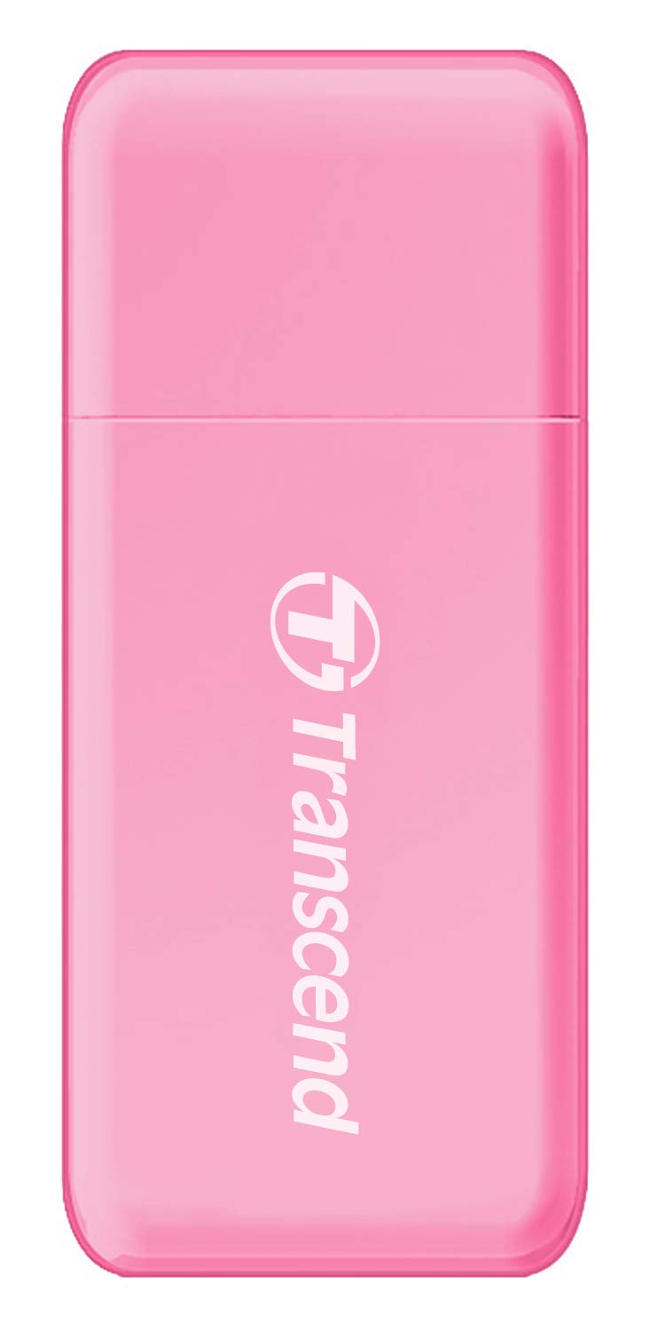TRANSCEND TS-RDF5R Transcend card reader USB 3.1 Gen 1 SD/microSD pink