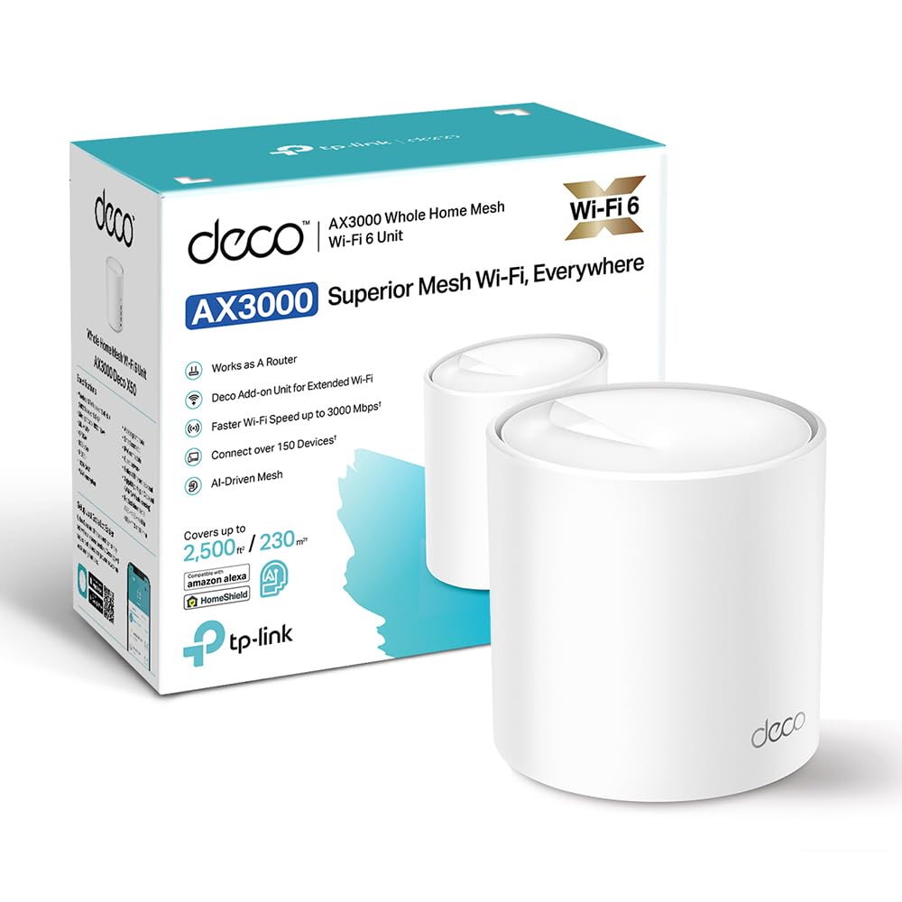 Deco X50 1-pack AX3000 Mesh Wi-Fi 6
