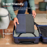 TRUST Housse de protection LISBOA bleue/noire 13p
