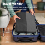 TRUST Housse de protection LISBOA noire 16p