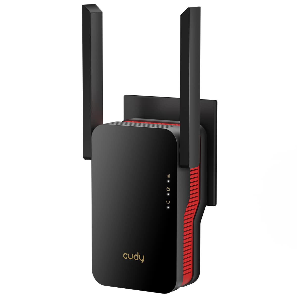 Cudy RE3000 prolongateur réseau Répéteur réseau Noir, Rouge 10, 100, 1000 Mbit/s