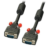 LINDY VGA Cable M/M black 0.5m. 15 Way Male to 15 Way Male