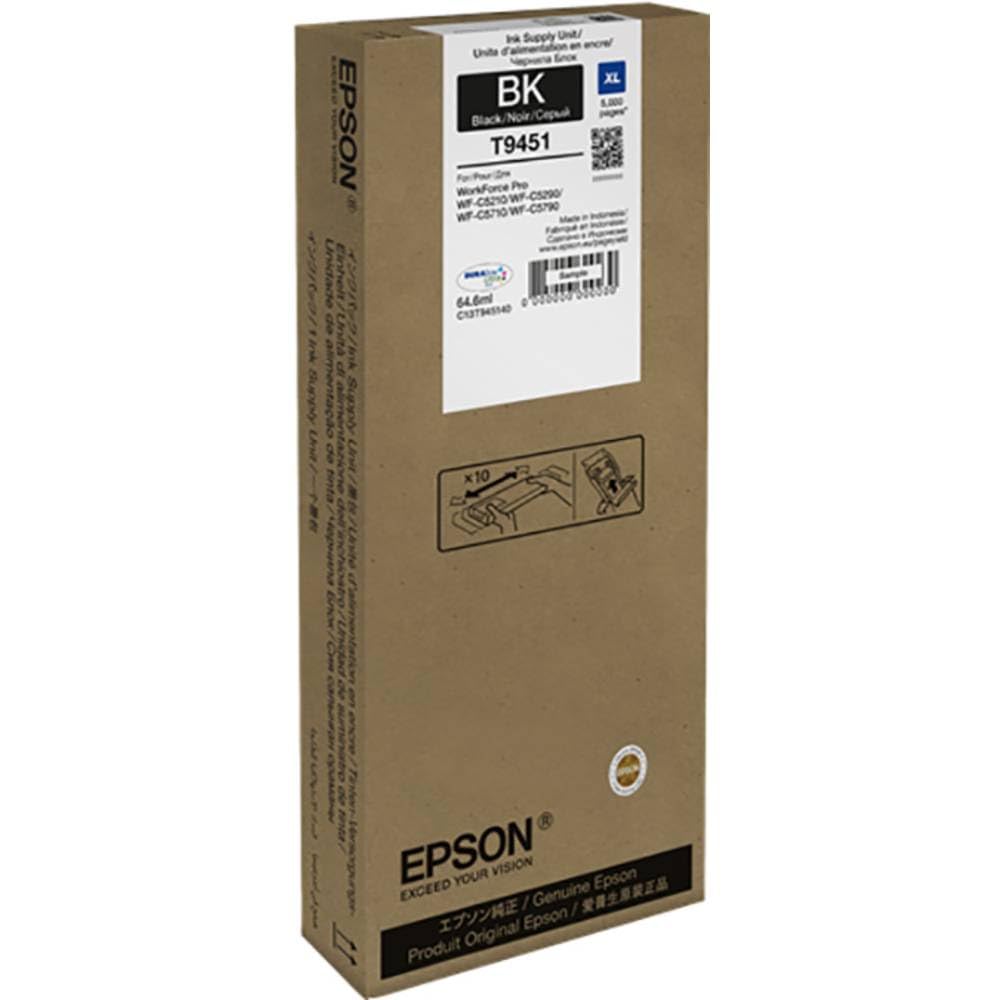 EPSON 4LB WF-C5xxx Series Ink Cartridge XL Black 5000s