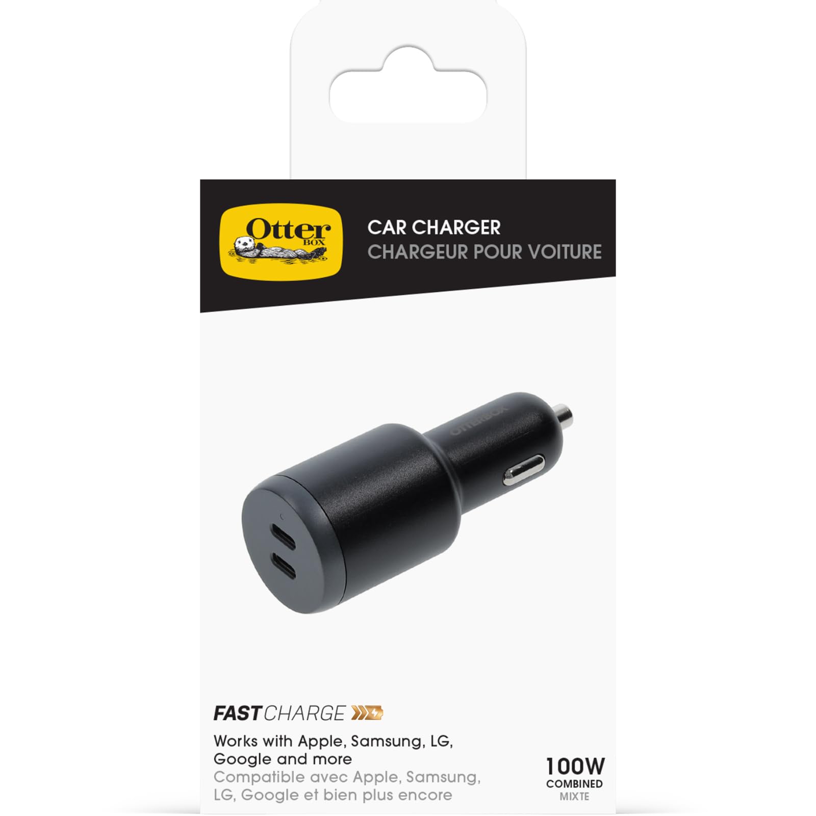 OtterBox CarCharger 100W - 2 USB-C black