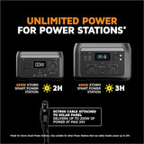 XTORM Panneau solaire pliable 200 W