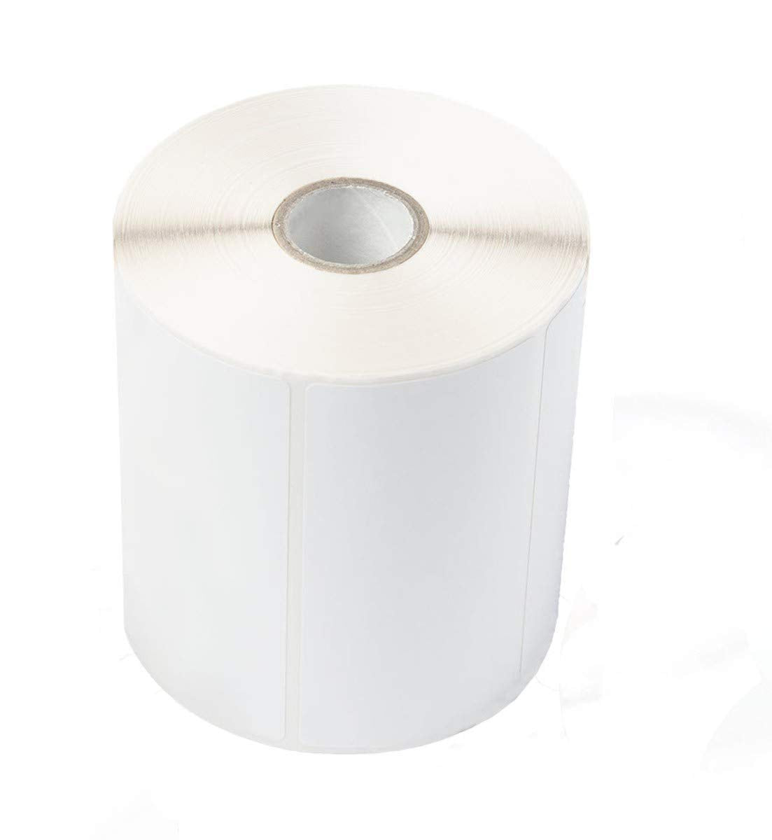6 x Paper coated white 500 pieces/roll