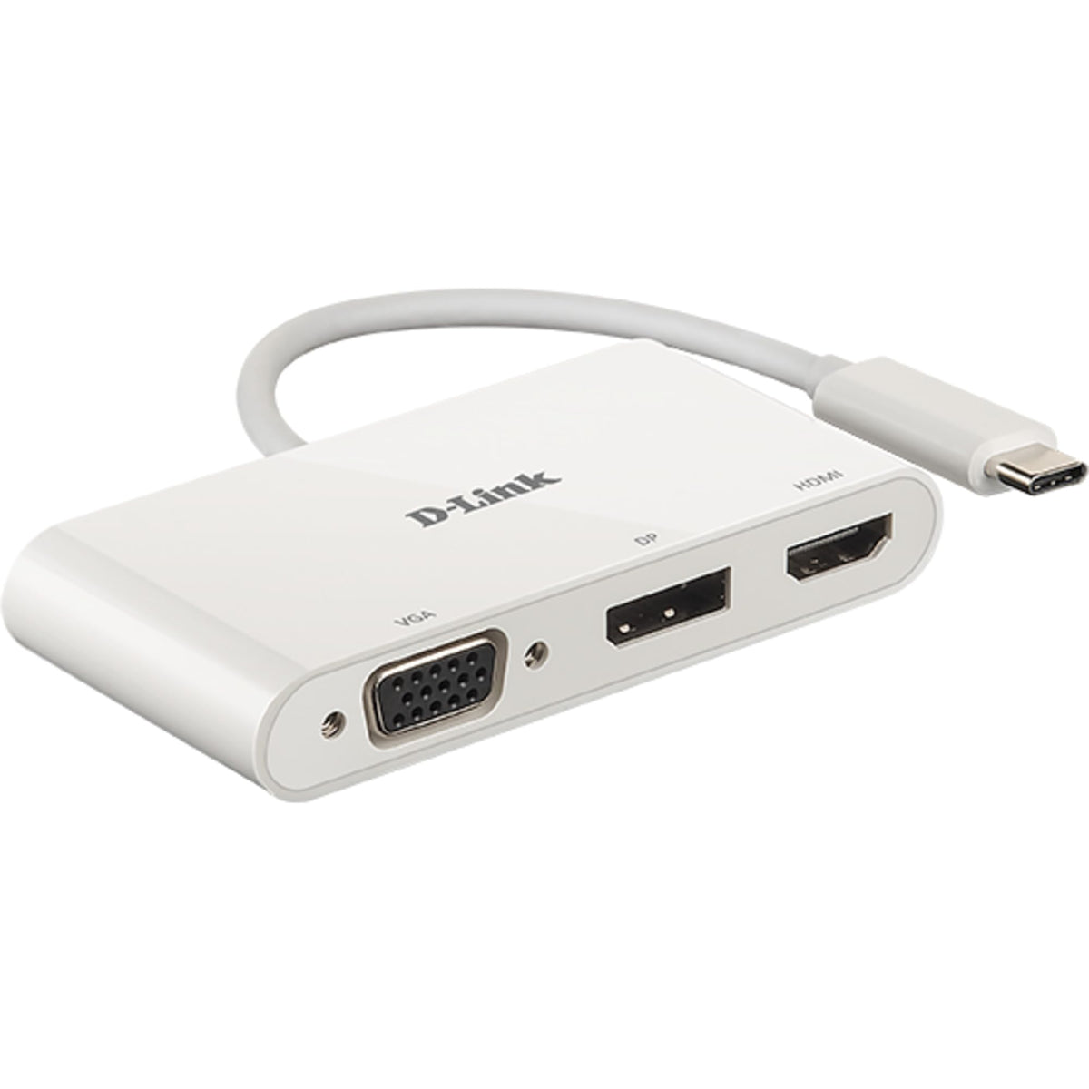 D-LINK USB-C 3-en-1 Adapter