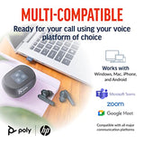 POLY Voyager Free 60+ UC écouteur+boite tactile Noir USB-A