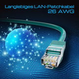 Extralink EX.7720 câble de réseau Vert Cat6 F/UTP (FTP)