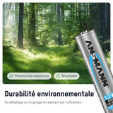 ANSMANN Batteries 5030892 HR03 / AAA blister de 2