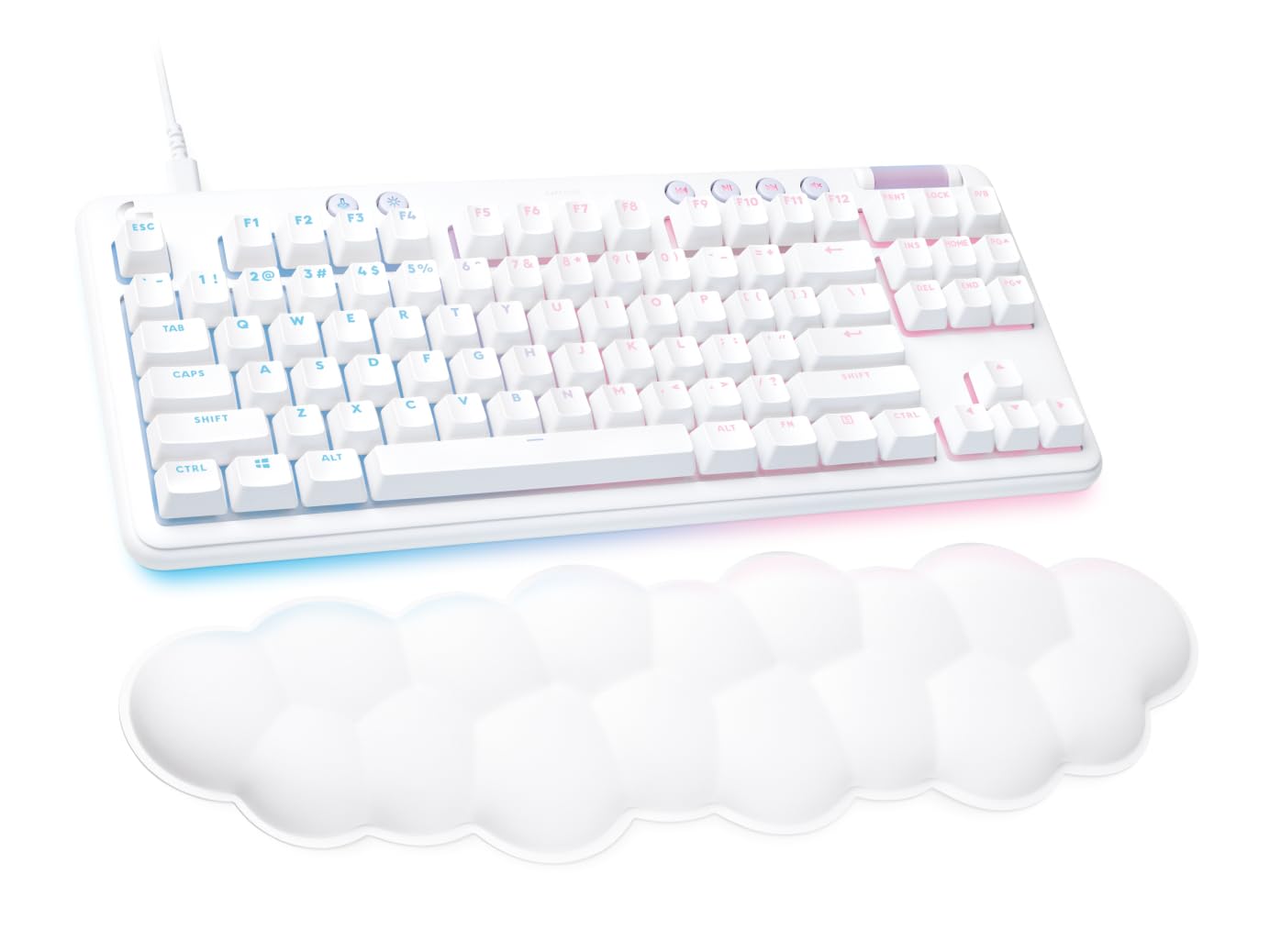 LOGITECH G713 Gaming Keyboard - OFF WHITE - (FRA) - CENTRAL