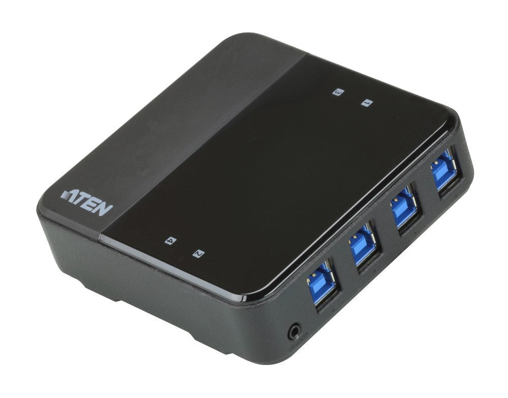ATEN US3344 HUB 4 ports USB 3.1 Gen1 partagés 4 PC/MAC Type-C+A