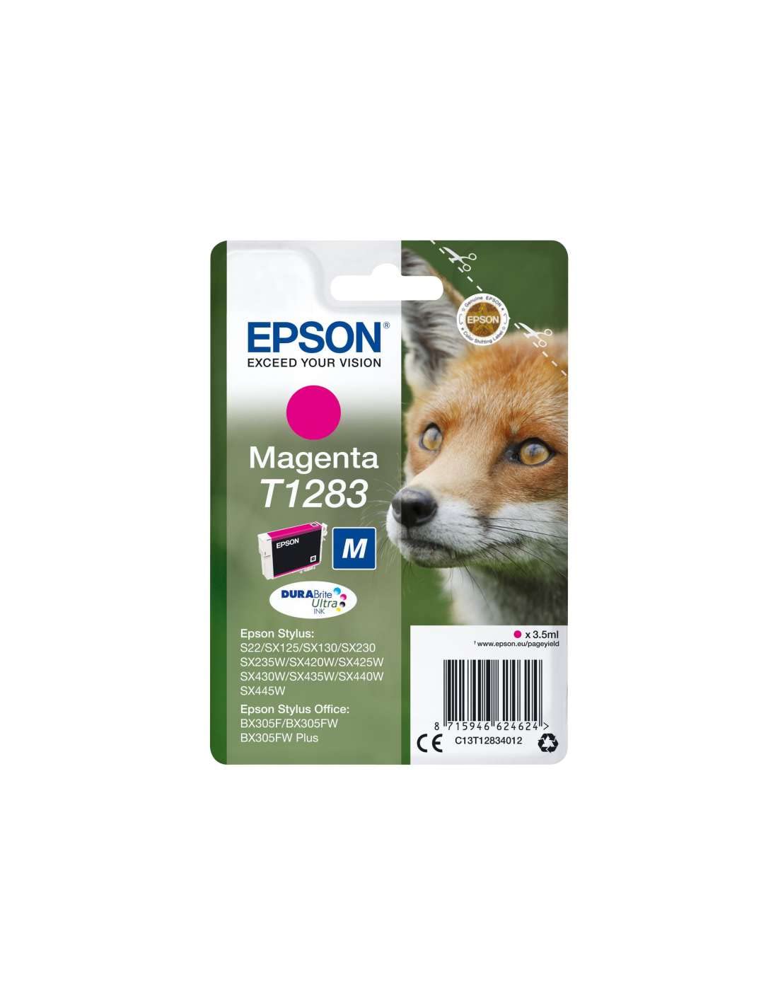 Cartouche EPSON C13T12834012 T1283 - Magenta