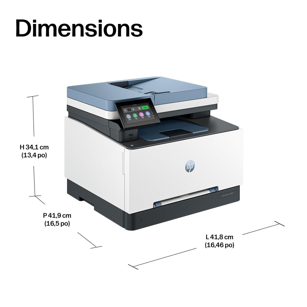HP Color LaserJet Pro MFP 3302fdw Multifunction printer 216x356mm A4 25ppm 250 Sheets LAN USB 2.0 Wi-Fi