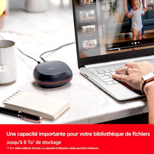 SANDISK Desk Drive 4To USB Type-C Desktop External SSD up to 1000Mo/s High-capacity Solid State Drive