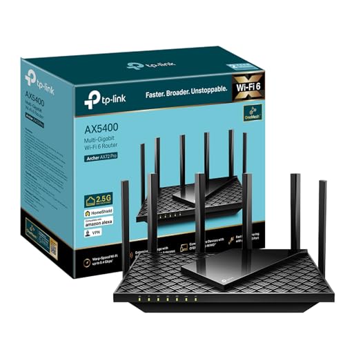 TP-LINK ARCHER AX72 PRO Routeur WiFi 6 AX5400 Gigabit